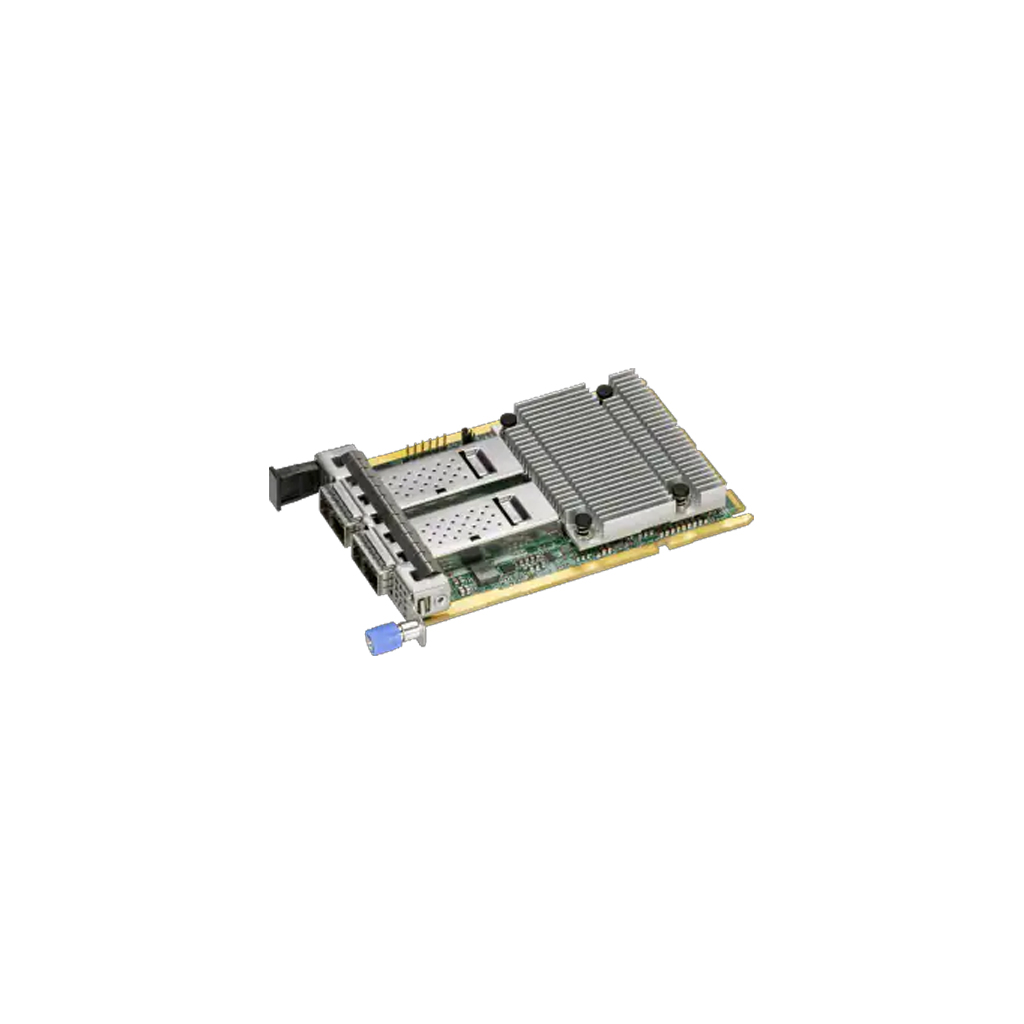 Supermicro Netzwerkkarte Dual-Port QSFP112 200 Gbit Modul AOC-A200G-B2CM-O