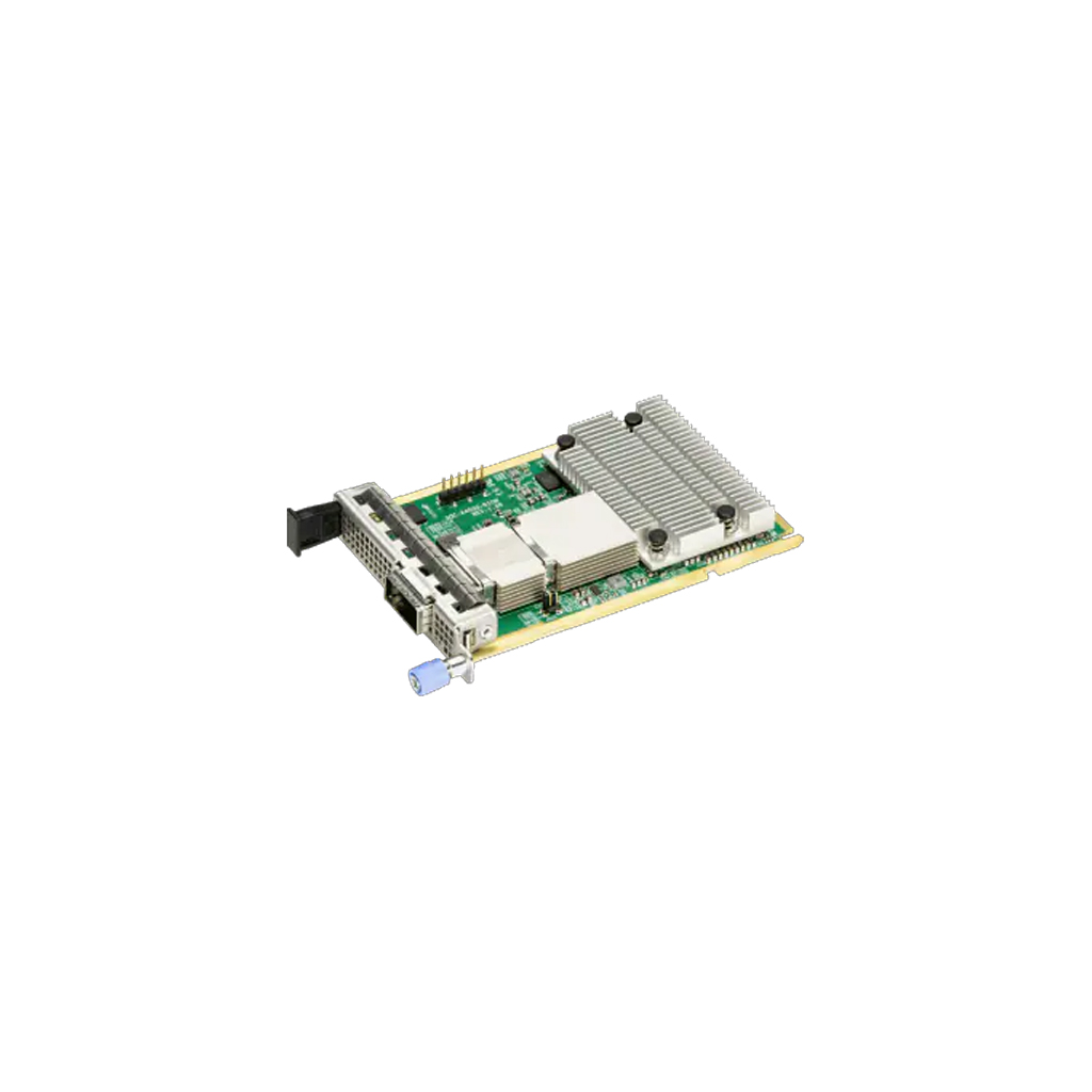 Supermicro Netzwerkkarte Single-Port QSFP112-DD 400 Gbit Modul AOC-A400G-B1CM-O