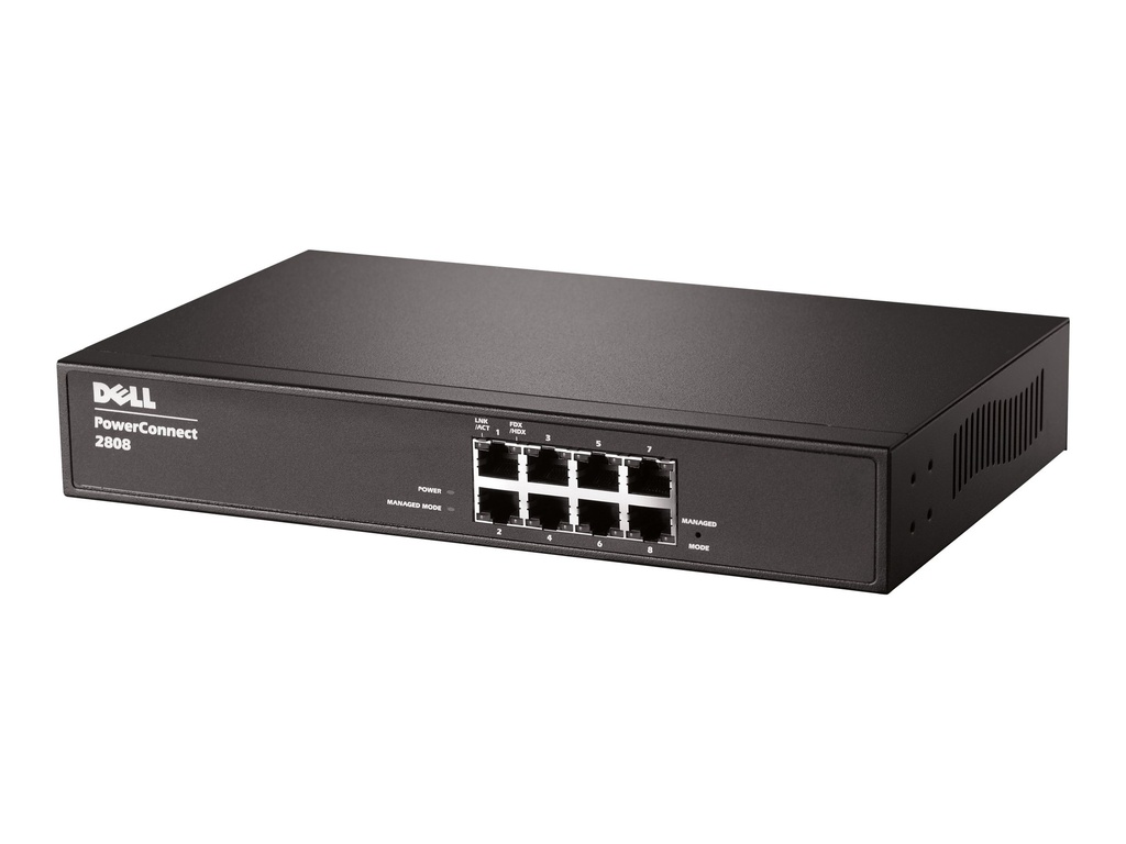 Dell PowerConnect 2808 - Switch - L3 - managed