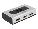 Delock Video/Audio-Schalter - 2 x DisplayPort