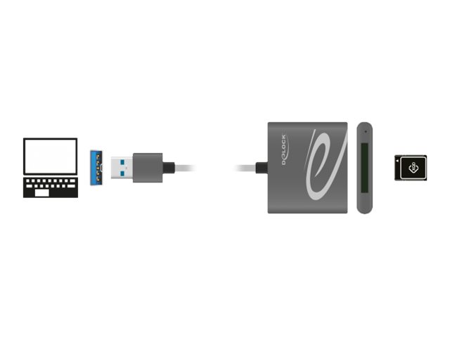 Delock Kartenleser (XQD, XQD 2.0) - USB 3.0