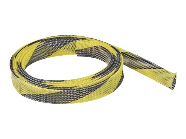 Delock Geflechtschlauch - dehnbar - 2 m - Schwarz