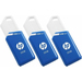 HP x755w Triple Pack - 32 GB - USB Typ-A - 3.2 Gen 1 (3.1 Gen 1) - 75 MB/s - Dia - Blau - Weiß