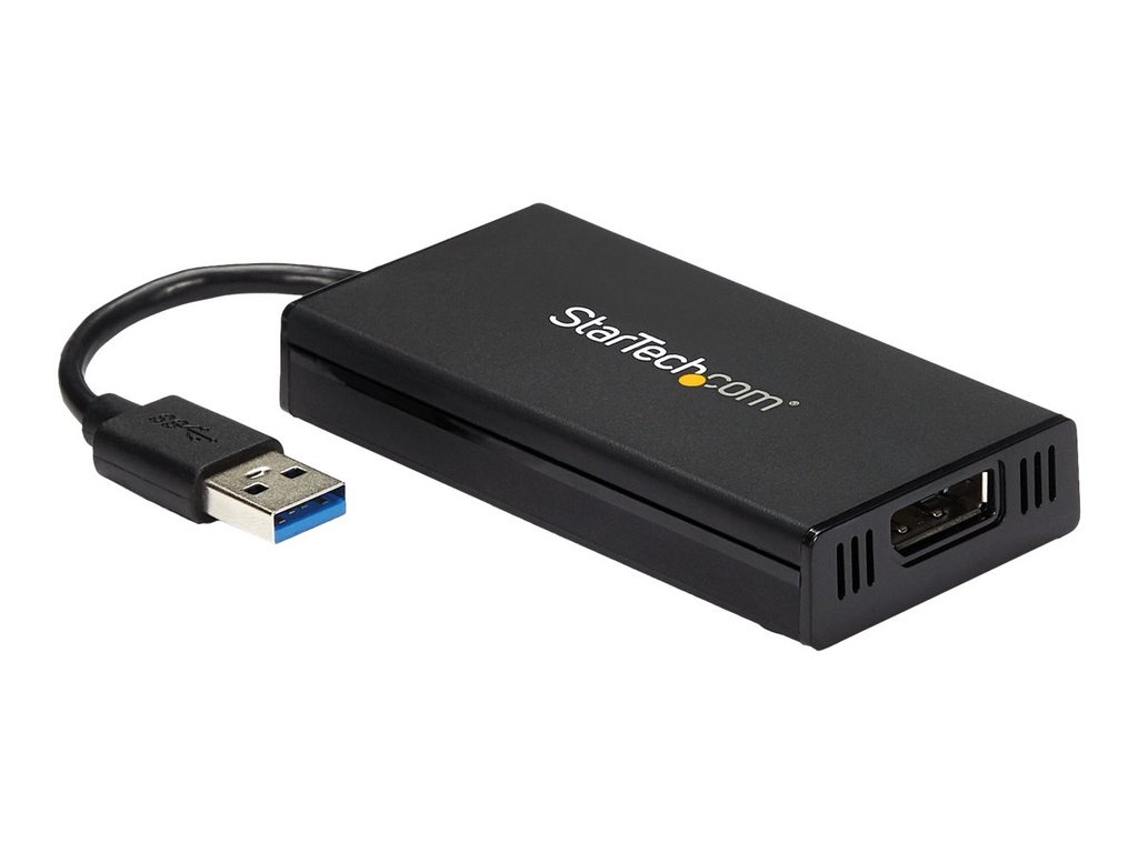 StarTech.com USB 3.0 auf Displayport Adapter - Externe Monitor Grafikkarte DisplayLink zertifiziert - Ultra HD 4k - USB/DisplayPort-Adapter - TAA-konform - USB Typ A (M)