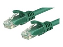 StarTech.com 1.5m CAT6 Ethernet Cable, 10 Gigabit Snagless RJ45 650MHz 100W PoE Patch Cord, CAT 6 10GbE UTP Network Cable w/Strain Relief, Green, Wiring is UL Certified/TIA - Category 6 - 24AWG (N6PATC150CMGN)