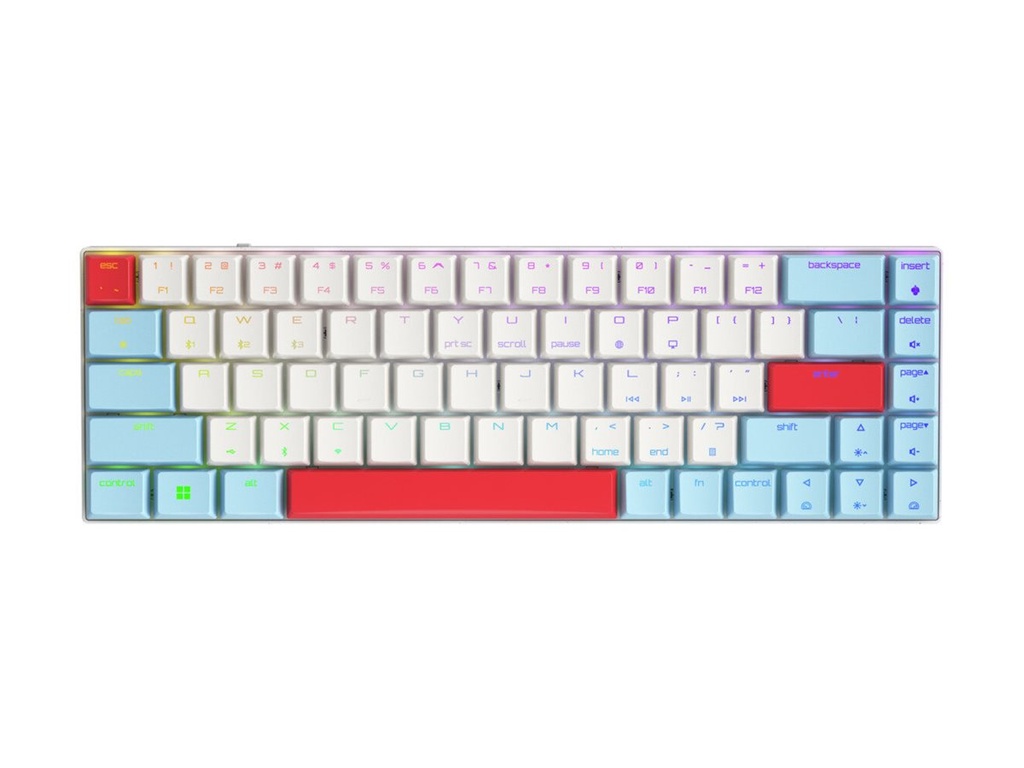 Cherry MX MX-LP 2.1 - Tastatur - kompakt - Hintergrundbeleuchtung