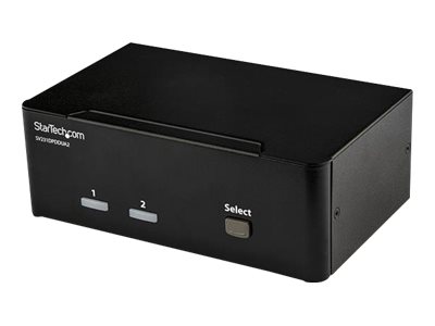 StarTech.com Startech 2 Port DisplayPort Dual Monitor KVM