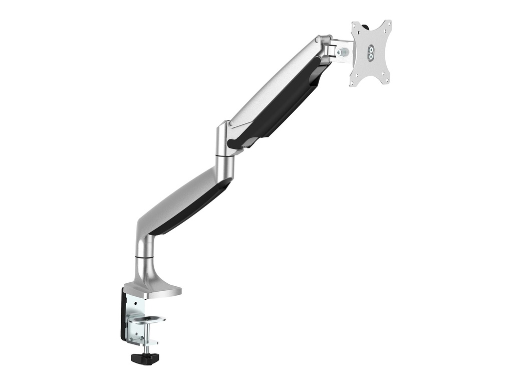 StarTech.com Tisch Monitorhalterung - Ergonomischer VESA Monitorarm - Bildschirm bis 32" und 9 kg - voll beweglich, höhenverstellbar, schwenkbar - Aluminium - C-Klemme/Durchführung (ARMPIVOTHD)
