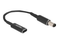 Delock Netzteil - USB-C (W) zu Gleichstromstecker 7,4 x 5,0 mm (M)