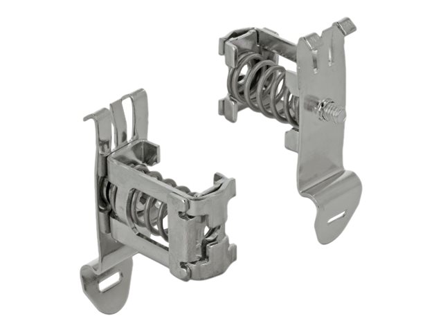 [66440] Delock Shield Clamp - Kabelklammer - DIN schienenmontierbar