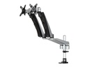 StarTech.com Desk Mount Dual Monitor Arm - Full Motion Articulating Arms - Premium Dual Monitor Stand - For up to 30" (19.8lb/9kg)