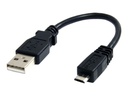 StarTech.com StarTech 6in Micro USB Cable - A to Micro B - USB to Micro B - USB 2.0 A Male to USB 2.0 Micro-B Male - 6-inches - Black (UUSBHAUB6IN)
