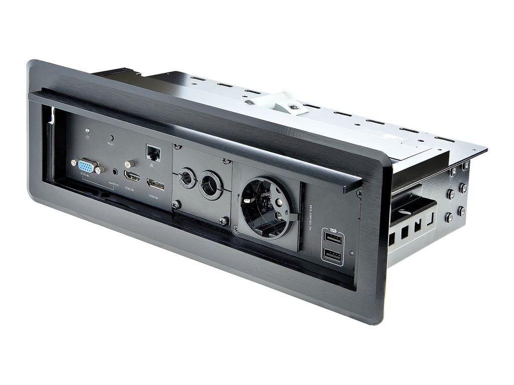 StarTech.com Tischanschlussfeld mit A/V- und