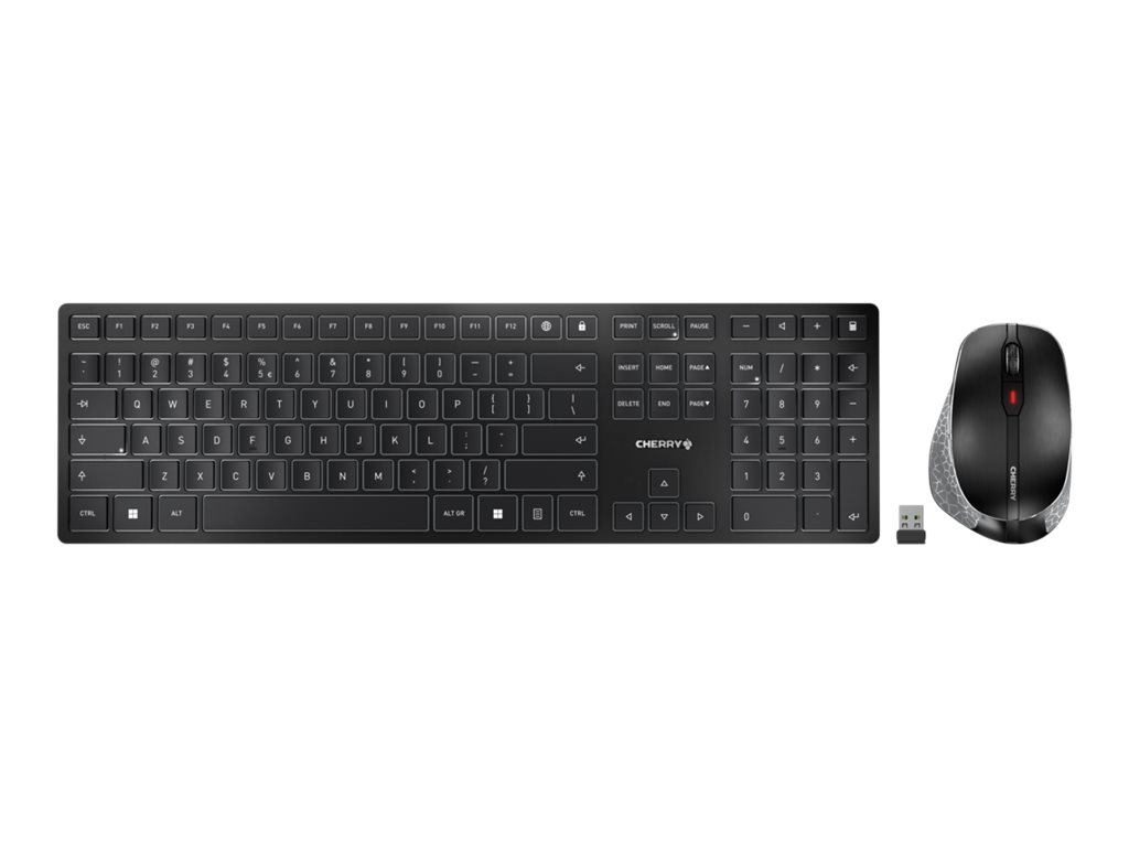 Cherry DW 9500 SLIM - Tastatur-und-Maus-Set