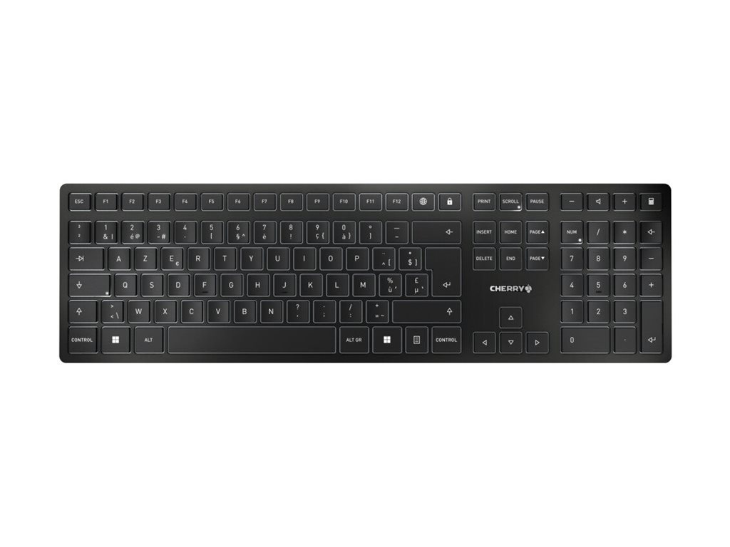 Cherry KW 9100 SLIM - Tastatur - kabellos - 2.4