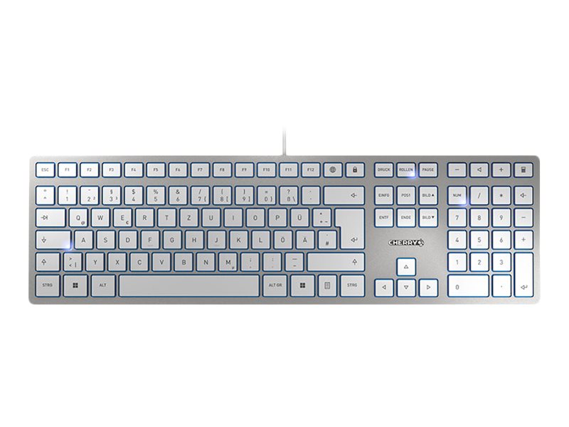 Cherry KC 6000 SLIM - Tastatur - USB-C - QWERTZ