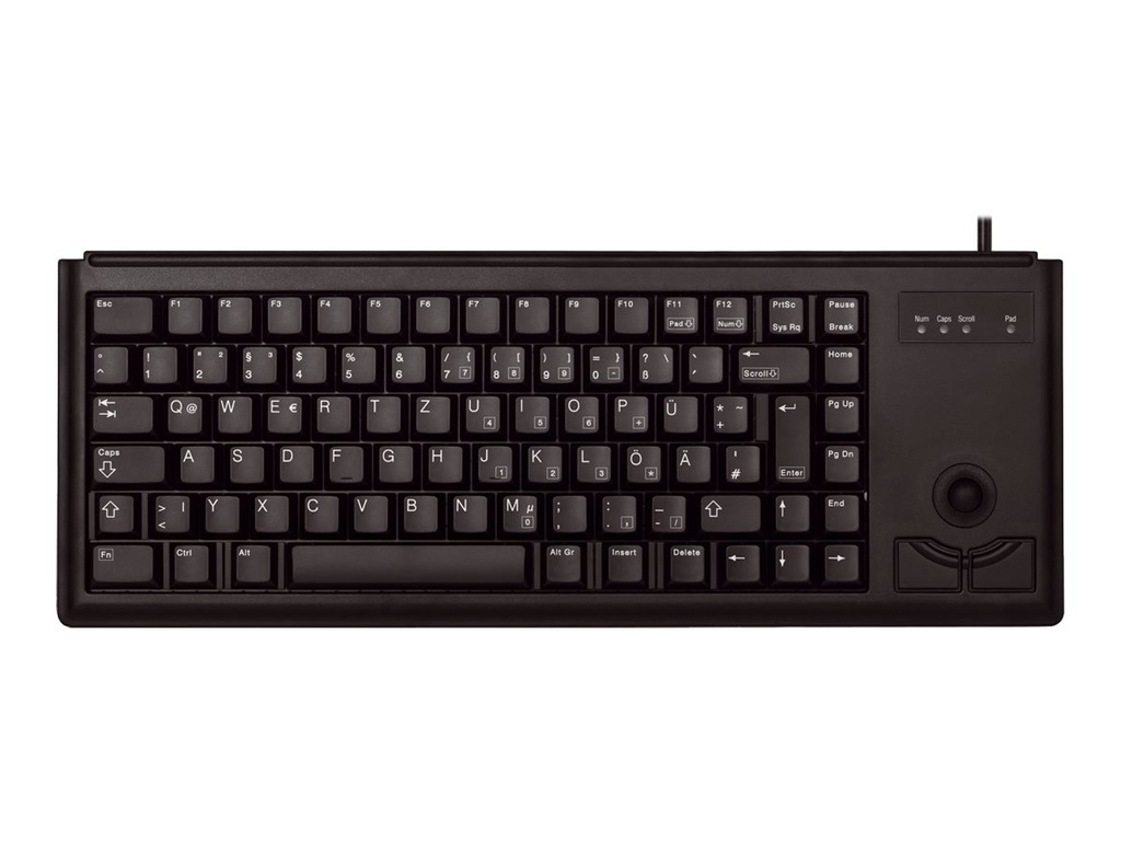 Cherry Compact-Keyboard G84-4400 - Tastatur - USB