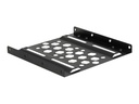 Delock Aluminium Einbaurahmen 2.5" zu 3.5" schwarz