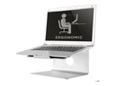 Neomounts NSLS050 - Aufstellung - für Notebook - Gebürstetes Aluminium - Silber - Bildschirmgröße: 25.4-43.2 cm (10"-17")