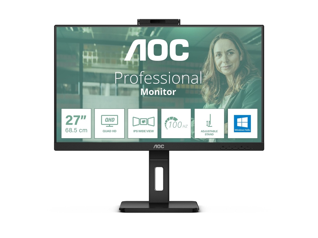AOC Pro-line Q27P3CW - LED-Monitor - 68.6 cm (27")