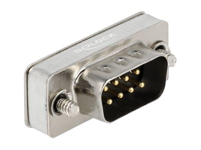 Delock Loopback-Adapter - DB-9 (M) schraubbar