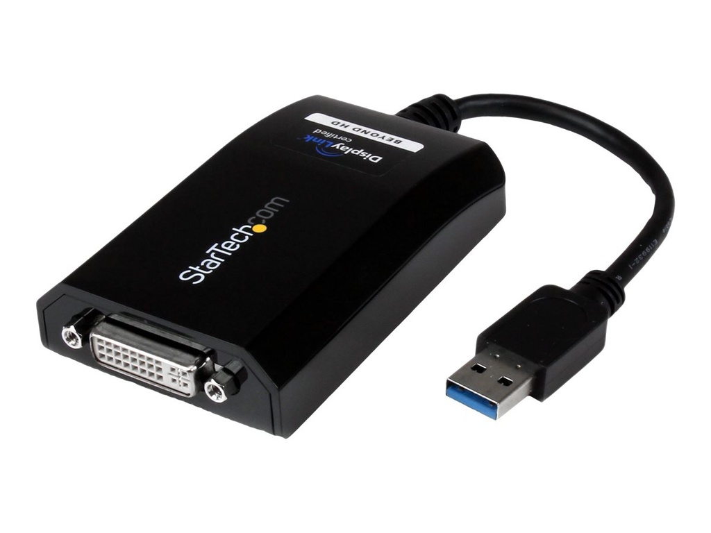 StarTech.com StarTech USB 3.0 auf DVI / VGA Video Adapter - Externe Multi Monitor Grafikkarte (Stecker / Buchse)