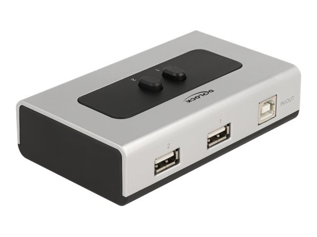 Delock Hub - 2 x USB 2.0 - Desktop