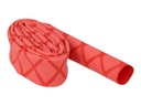 Delock Schrumpfschlauch - 1 m - Rot, X-Muster