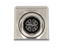 Delock Netzwerkadapter - 8 pin M12-X (W) zu RJ-45 (W)