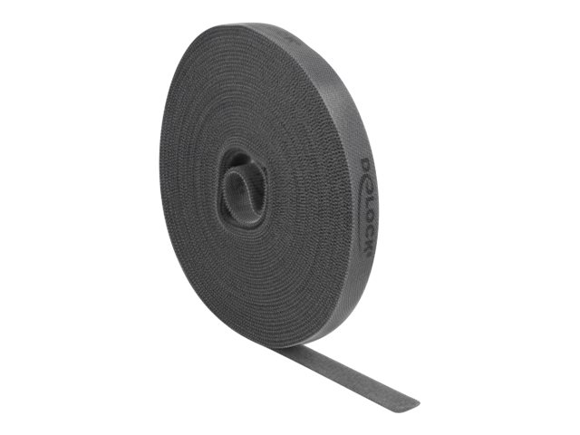 Delock Kabelbinderrolle - 10 m - Grau