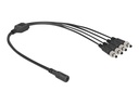 Delock Netz-Splitter - Gleichstromstecker 5,5 x 2,1 mm (W)