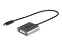 StarTech.com StarTech USB-C auf DVI Adapter - 1920x1200p - USB-C zu DVI-D - USB-C Dongle - USB Typ C auf DVI Monitoradapter - Videokonverter - Thunderbolt 3 kompatibel - 30cm Kabel (CDP2DVIEC)