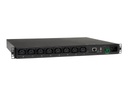 Eaton 3.7kW Single-Phase 208/230V Switched PDU - LX Platform, 8 C13 Outlets, C20 Input with L6-20P Adapter, 2.4m Cord, 1U Rack-mount, TAA - Horizontal rackmount - Stromverteilungseinheit (Rack - einbaufähig)