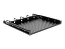 Eaton Tripp Lite Series Cantilevered Steel Rack Shelf - 1U, Vented, Integrated Cable Rings, 14.2 in. Deep, Holds up to 50 lb. - Rack - Regal - 1U - 48.3 cm (19")