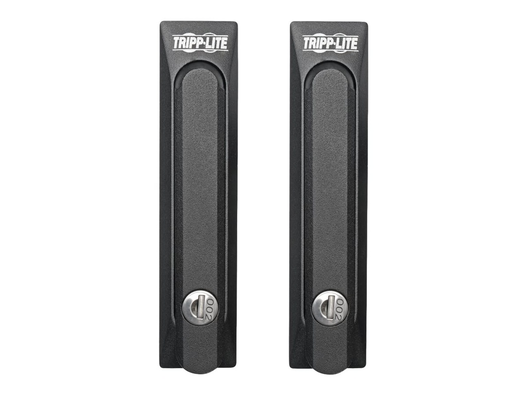 Eaton Tripp Lite Series Replacement Lock for SmartRack Server Rack Cabinets - Front and Back Doors, 2 Keys, Version 2 - Rack-Griff - an Tür montierbar (Packung mit 2)