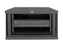 Eaton Tripp Lite Series 32-Device USB Charging Station Cabinet with Sync for Smartphones, Wall Mount and Desktop Options, 230V, BS1363 to C13 Plug, Black
