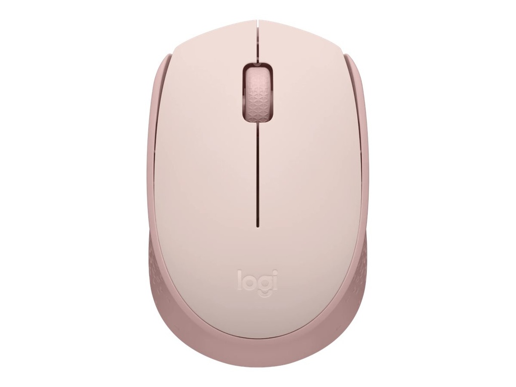 Logitech M171 - Maus - rechts- und linkshändig - optisch - 3 Tasten - kabellos - 2.4 GHz - kabelloser Empfänger (USB)
