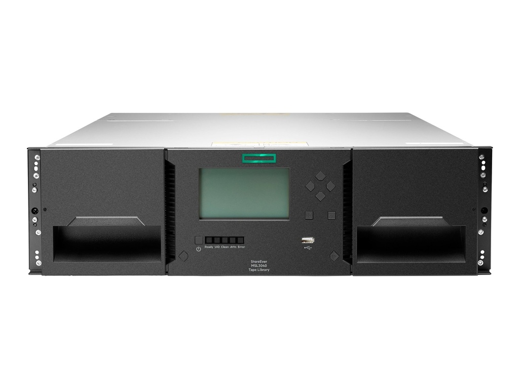 HPE StoreEver MSL3040 - Bandbibliothek - 720 TB / 1.8 PB - Steckplätze: 40 - LTO Ultrium (18 TB / 45 TB)
