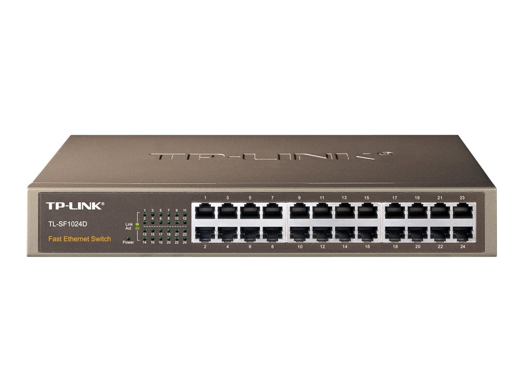 TP-LINK TL-SF1024D - Switch - 24 x 10/100 - Desktop