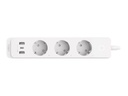 TP-LINK Tapo P300 V1 - Smart Power-Steckdosenleiste - Wechselstrom 220-240 V - 2300 Watt - Wi-Fi - Eingabe, Eingang Stromversorgung - Ausgangsanschlüsse: 6 (3 x Stromversorgung, 2 x USB, USB-C)