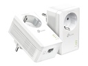 TP-LINK Av1000 Passthrough Powerline Kit - Bridge - Stromnetz (Powerline)