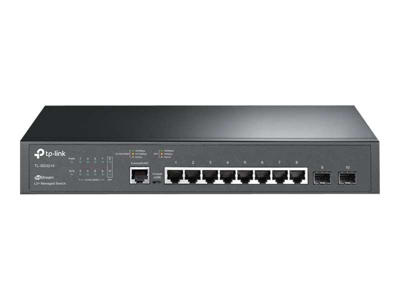 TP-LINK L2+ Managed Switch 2 SFP - Switch - Glasfaser (LWL)