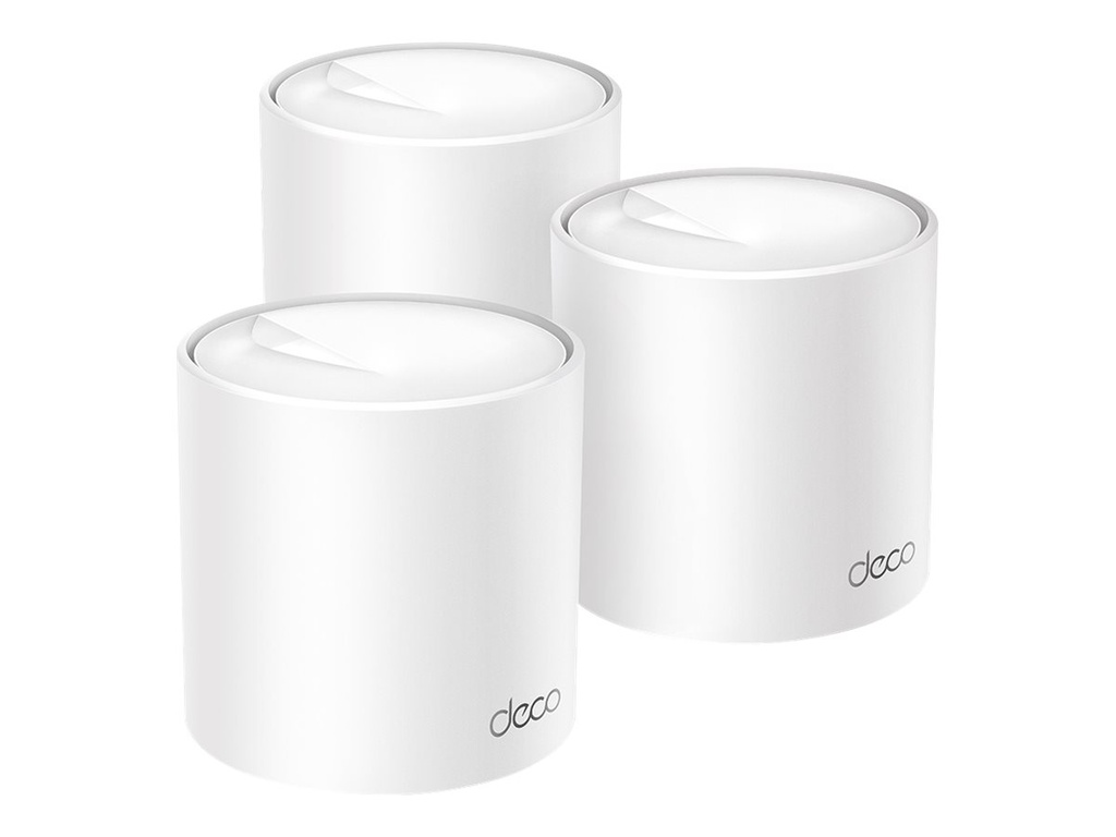 TP-LINK Deco X50 - WLAN-System - (3 Router) - bis zu 604 m²