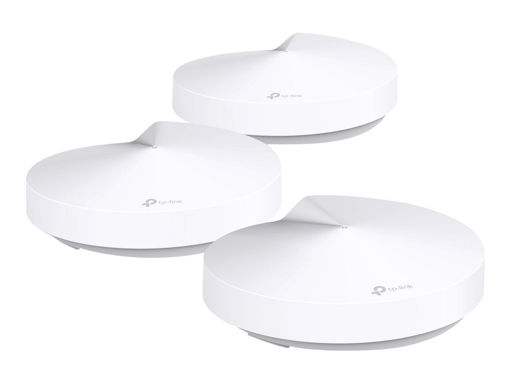 TP-LINK DECO M5 - WLAN-System - bis zu 418 m² - Netz 1GbE - Wi-Fi 5 - Dual-Band (Packung mit 3)
