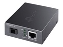 TP-LINK TL-FC311A-2 - V1 - Medienkonverter - 1GbE - 1000Base-T, WDM, 1000Base-SC - RJ-45 / SC Single-Modus - bis zu 2 km - 1310 (TX)