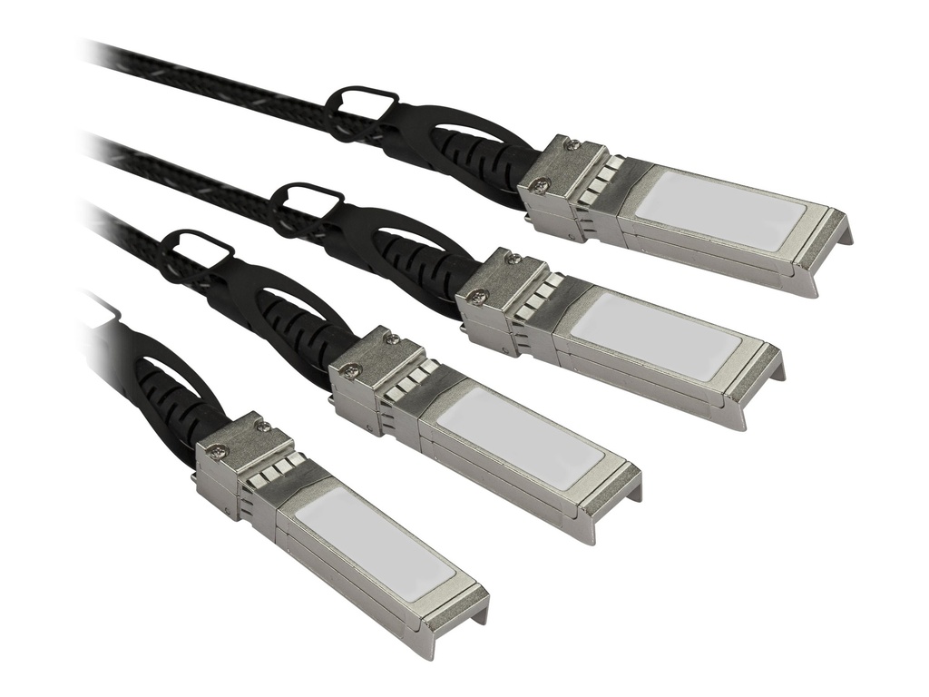 StarTech.com Startech 3m QSFP+ Breakout Kabel - QSFP+ auf 4x SFP+
