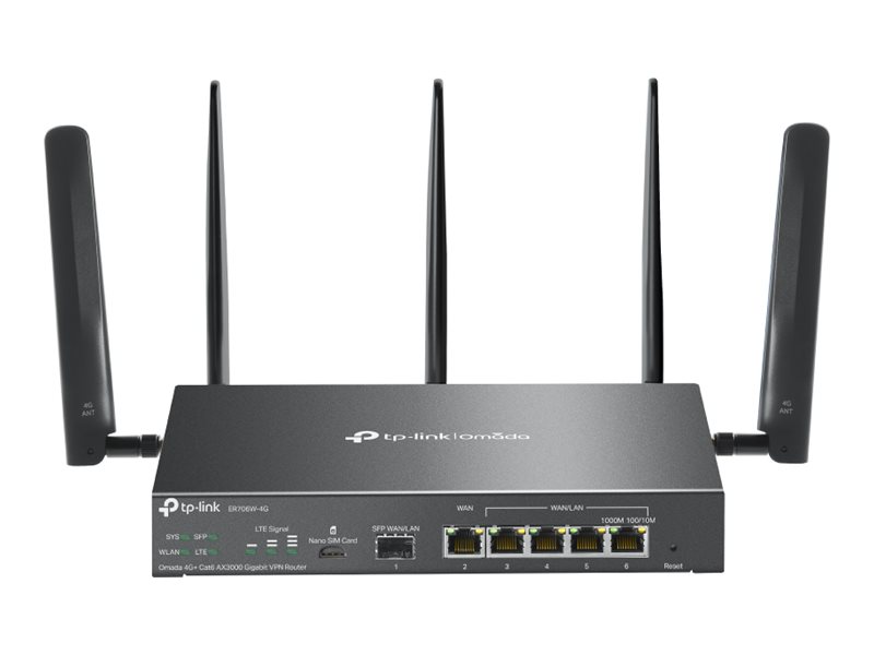TP-LINK Omada ER706W-4G V1 - Wireless Router - WWAN