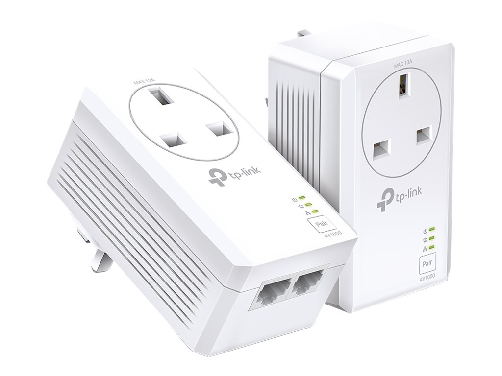 TP-LINK TL-PA7027P V1 Starter Kit - Powerline-Adapter-Kit 1GbE, HomePlug AV (HPAV)