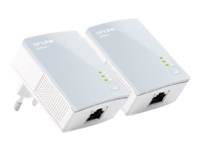 TP-LINK TL-PA411KIT AV500 Nano Powerline Adapter Starter Kit - Powerline Adapterkit HomePlug AV (HPAV)