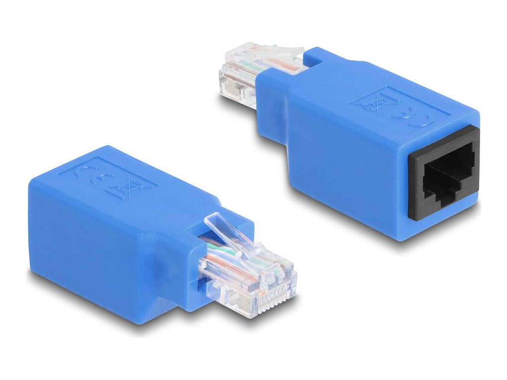 Delock Netzwerkadapter - RJ-45 (M) zu RJ-45 (W)